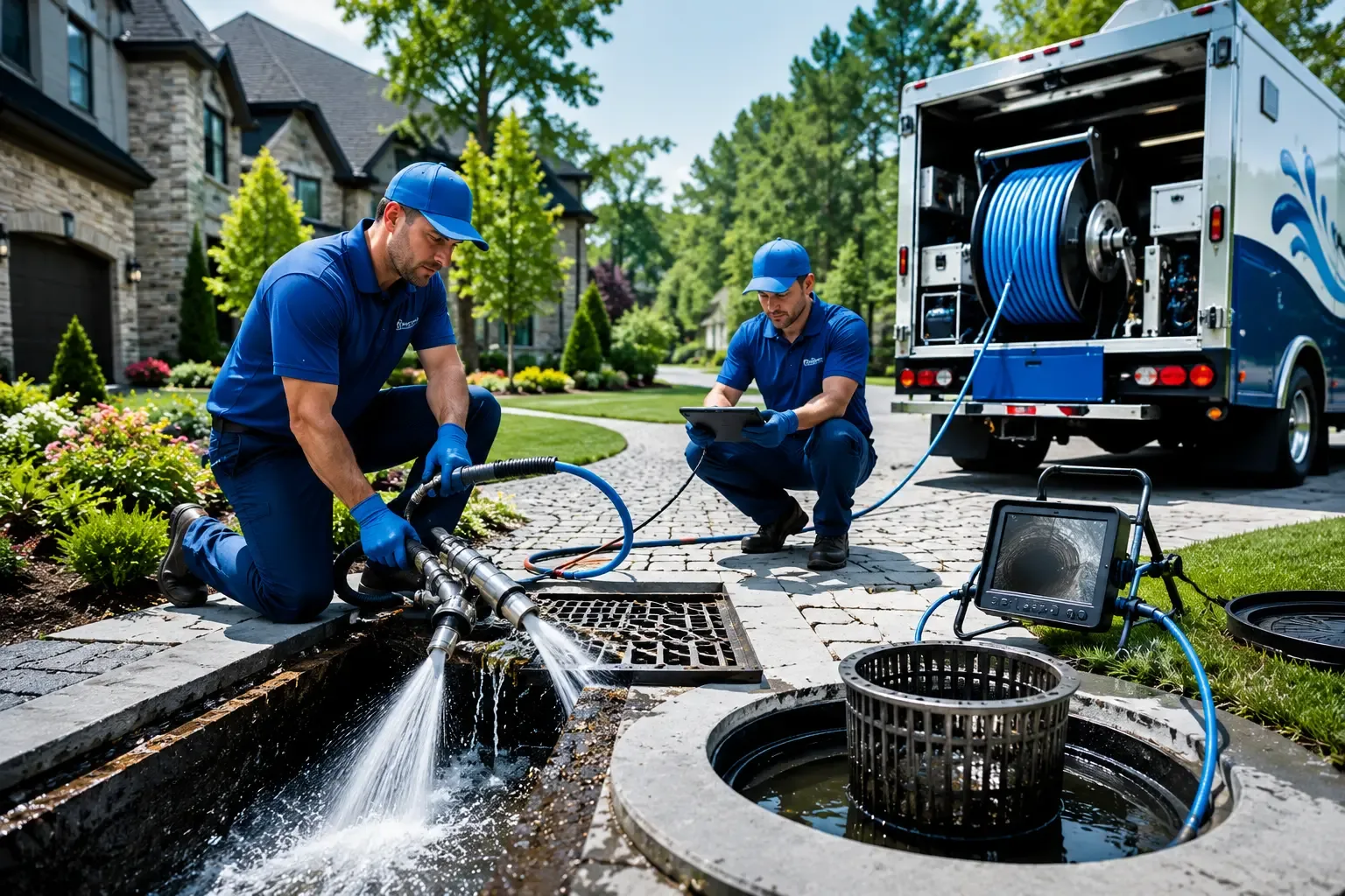 Local outdoor drain cleaning professionals in New Munich, MN